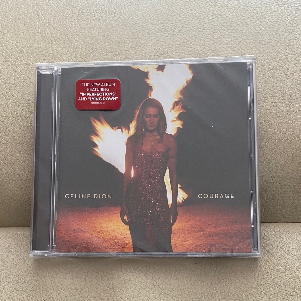 SEALED Celine Dion ‘Courage’ CD